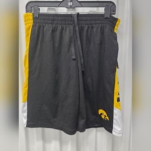 Colosseum Black and Gold Men's Athletic Shorts
